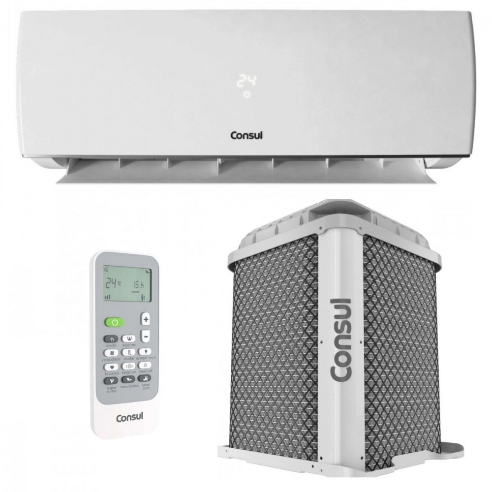 Ar Condicionado Split Consul Hi Wall 9000 BTUs Frio CBN09CBBNA - 220V